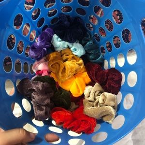 Rainbow Velvet Scrunchies🦋💞